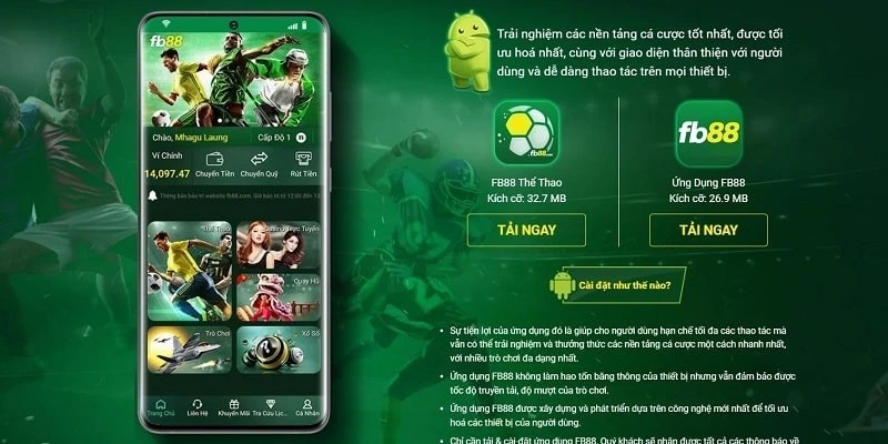 Tải app FB88 đối với hệ điều hành IOS tương đối đơn giản với 4 bước