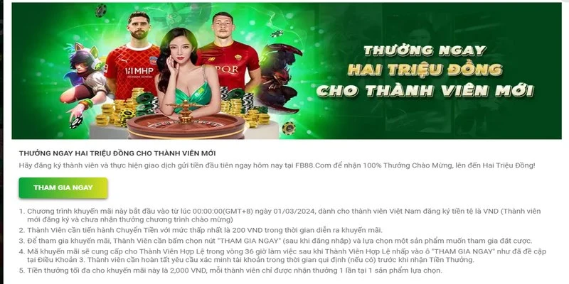 Thương hiệu tổ chức các chương trình khuyến mãi hấp dẫn cho hội viên mới