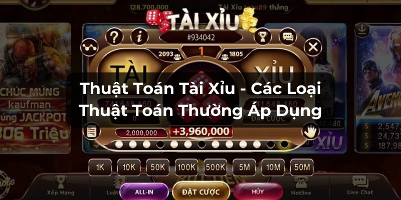 thuật toán tài xỉu